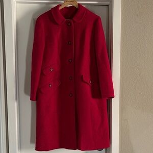 Pendleton Vibrant Wool Trench Coat size 4